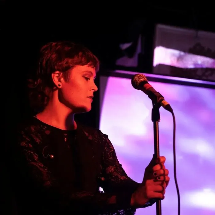 Vanessa Hale on stage